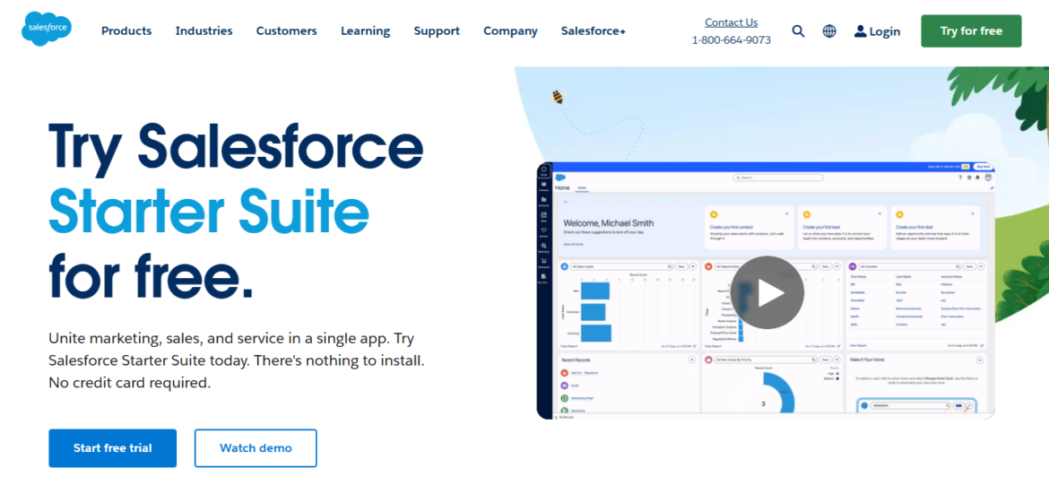 salesforce crm for interior designers