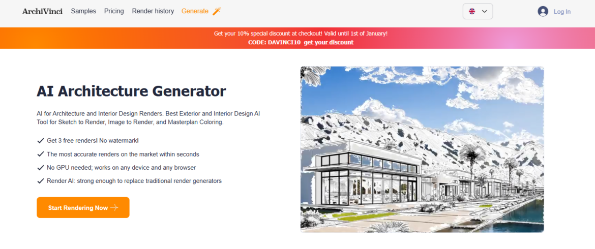 archivinci ai rendering software