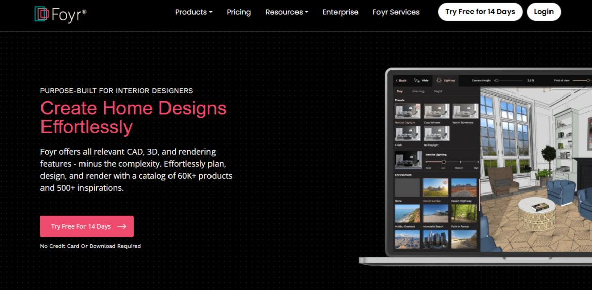 foyr neo ai rendering software