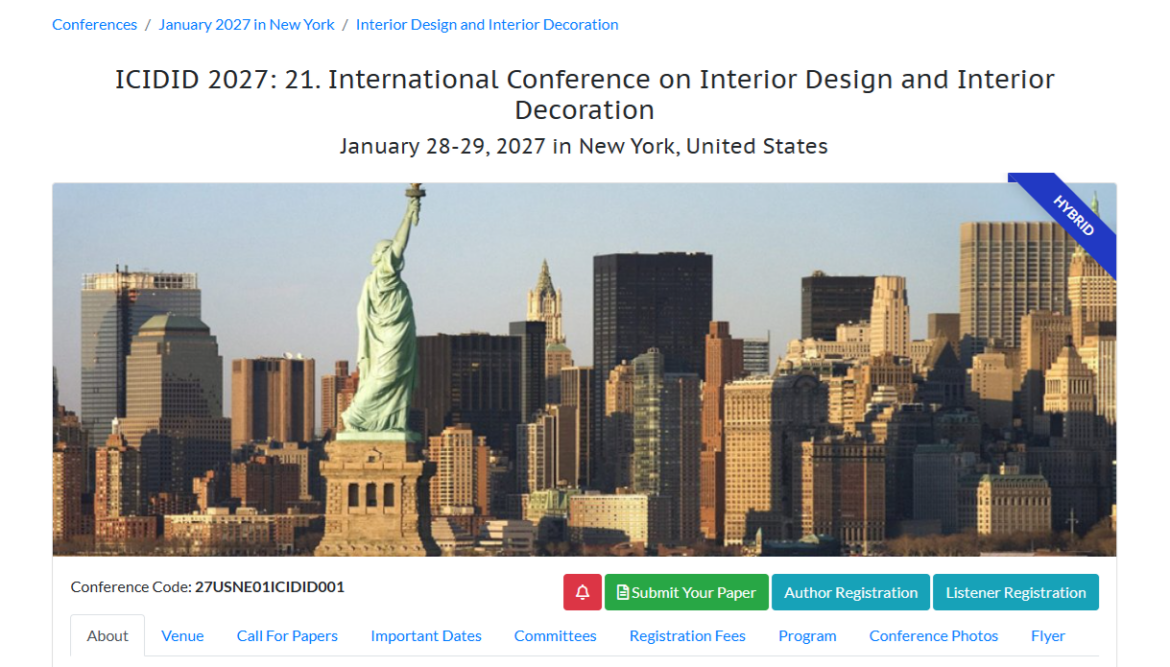 ny interior design and decoration conference