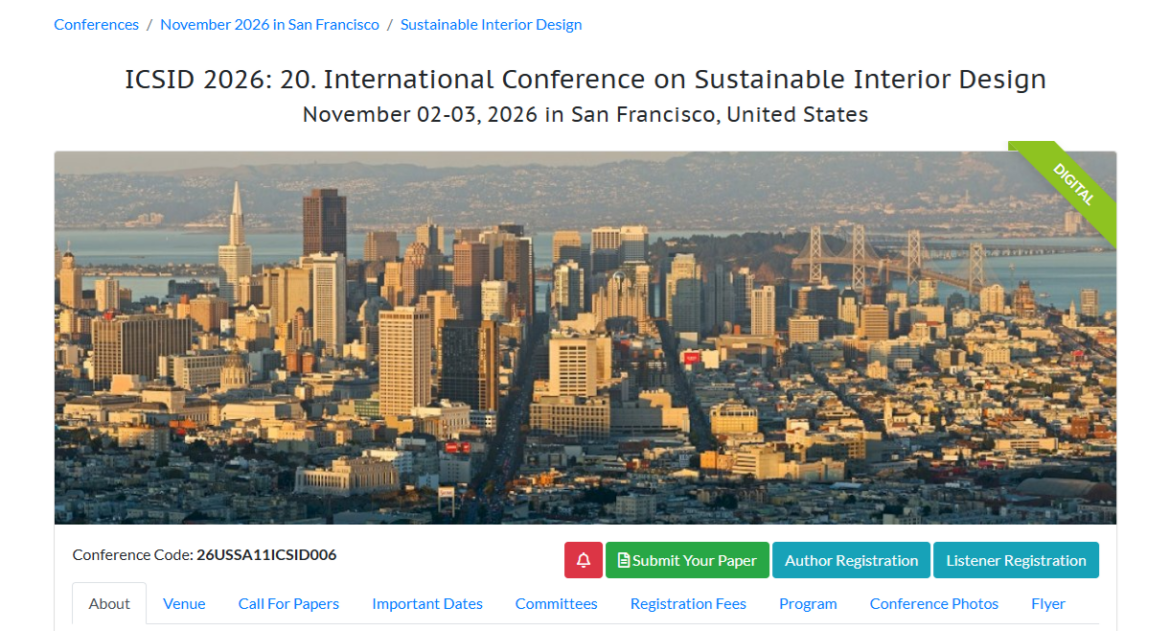 waset sustainable interior design